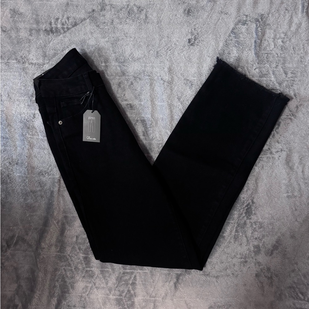 Vivi Vito Highwaisted Straight Leg Black Women's Jeans